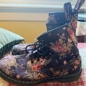 Floral Doc Martens